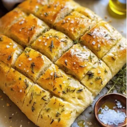 To make savory herb crusty bread, gather these ingredients: - 3 cups all-purpose flour - 2 teaspoons instant yeast - 1 teaspoon sea salt - 1 tablespoon granulated sugar - 1 cup warm water (about 110°F) - 2 tablespoons extra virgin olive oil - 1 tablespoon dried oregano - 1 tablespoon dried thyme - 1 tablespoon fresh rosemary, finely chopped - ½ teaspoon garlic powder - ½ teaspoon freshly ground black pepper - Cornmeal for dusting Each ingredient adds a special touch. The all-purpose flour gives the bread its base. Instant yeast helps the dough rise, making it light and fluffy. Sea salt enhances the taste, while granulated sugar helps with browning. Warm water activates the yeast, leading to a good rise. Extra virgin olive oil adds moisture and richness. Herbs are the stars of this bread. Dried oregano and dried thyme bring depth. Fresh rosemary adds a fragrant note. Garlic powder gives a mild kick, and freshly ground black pepper adds warmth. Together, they create a unique flavor that makes each bite tasty. Don't worry if you lack an ingredient! You can swap some items. For the all-purpose flour, use bread flour for a chewier texture. If you don't have instant yeast, active dry yeast works, too. Just let it sit in warm water a bit longer. For the herbs, fresh herbs can replace dried ones. Use three times the amount of fresh herbs since their flavor is milder. If you prefer no garlic, simply leave it out. You can dust with flour instead of cornmeal for the baking sheet. For a fun twist, add cheese like grated Parmesan or shredded cheddar to the dough. Get creative! The full recipe will guide you through the steps for this delightful bread. Start by gathering your ingredients. In a big mixing bowl, mix together: - 3 cups all-purpose flour - 2 teaspoons instant yeast - 1 teaspoon sea salt - 1 tablespoon granulated sugar - 1 tablespoon dried oregano - 1 tablespoon dried thyme - ½ teaspoon garlic powder - ½ teaspoon freshly ground black pepper Stir these dry ingredients well. Next, create a well in the center of the mix. Pour in: - 1 cup warm water (about 110°F) - 2 tablespoons extra virgin olive oil Use a wooden spoon or your hands to mix until a shaggy dough forms. Once the dough is mixed, transfer it to a lightly floured surface. Begin kneading the dough with your hands. Push the dough down and fold it over itself. Keep kneading for about 8-10 minutes. If the dough sticks, add small amounts of flour. Your goal is smooth and elastic dough. Shape the kneaded dough into a ball. Place it in a greased bowl, turning to coat. Cover the bowl with a damp cloth or plastic wrap. Let it rise in a warm spot for 1-2 hours. The dough should double in size. After it rises, gently punch it down to release air. Add finely chopped fresh rosemary and knead it in. Shape the dough into a round loaf and place it on a cornmeal-dusted baking sheet. Cover again and let it rise for another 30-45 minutes until puffy. These steps will set you up for a lovely loaf of Savory Herb Crusty Bread. For the complete instructions, check the Full Recipe. To get that perfect crust on your bread, start with a hot oven. Preheat it to 425°F (220°C). This high heat helps create steam, which gives the bread a nice rise and a golden crust. Before you bake, make shallow cuts on the surface. This helps the bread expand evenly as it bakes. For an even crunchier crust, place a pan with water on the bottom of the oven. The steam will work magic on your loaf. One common mistake is not letting the dough rise enough. If you skip or shorten the rise time, your bread may turn out dense. Always let the dough double in size. Another mistake is not measuring ingredients correctly. Use a kitchen scale for the best results. Too much flour can make the bread dry, while too little can make it heavy. Lastly, avoid opening the oven door too often while baking. This lets heat out and can ruin the crust. For a flavor boost, consider adding more herbs. Fresh herbs like basil or parsley can brighten the taste. You can also mix in cheese for a savory twist. Grated Parmesan or sharp Cheddar works well. If you like a bit of heat, add red pepper flakes. This will give your bread a nice kick. Try incorporating seeds like sesame or poppy to the top before baking. They add crunch and flavor. For the full recipe, check the links above. Enjoy your baking! {{image_4}} You can play with herbs to change the flavor. Basil brings a sweet touch. Dill offers a fresh taste. Chives add a mild onion flavor. You can even mix herbs for a unique blend. Just remember, fresh herbs give a stronger taste than dried ones. Want to kick up the flavor? Add in some cheese! Parmesan or cheddar work great. You can also mix in sun-dried tomatoes for a tangy twist. Black olives add a briny note. Nuts, like walnuts, bring a crunchy texture. These add-ins make your bread even more special. If you need a gluten-free bread, don't worry! You can use gluten-free flour blends. Look for blends made for bread, as they have the right mix of ingredients. Add a bit of xanthan gum to help with texture. Follow the same steps in the Full Recipe, and you’ll have a delicious gluten-free loaf. To keep your savory herb crusty bread fresh, store it in a paper bag. This helps the crust stay crisp. Avoid plastic bags, as they can make the bread soggy. If you plan to eat the bread within a few days, place it in a cool, dry spot. For longer storage, consider refrigeration, but this may change the texture. To enjoy warm bread, preheat your oven to 350°F (175°C). Place the bread on a baking sheet and cover it with foil to prevent burning. Heat for about 10-15 minutes. This keeps the crust crispy and the inside soft. You can also microwave a slice for 10-20 seconds, but it may turn soft instead of crusty. If you have extra bread, freezing is a great option. Slice the bread first, then wrap each slice tightly in plastic wrap. Place the wrapped slices in a freezer bag or airtight container. This helps keep them fresh for up to three months. To thaw, simply leave the slices at room temperature for a while or reheat them in the oven. Enjoy your homemade bread whenever you wish! For the complete recipe, check the Full Recipe. To make Savory Herb Crusty Bread, start with three cups of all-purpose flour. Add two teaspoons of instant yeast, one teaspoon of sea salt, one tablespoon of sugar, and your dried herbs like oregano and thyme. Mix these dry ingredients well. Next, create a well in the center and pour in one cup of warm water and two tablespoons of olive oil. Mix until you form a shaggy dough. Knead for 8-10 minutes until smooth. Let it rise until doubled, then shape it and let it puff up again. Finally, bake at 425°F for 25-30 minutes. Check the crust color and sound to ensure it's ready. For the full recipe, check the detailed instructions above. Yes, you can use fresh herbs! They add a bright flavor. When using fresh herbs, use about three times more than dried herbs. For example, if a recipe calls for one tablespoon of dried oregano, use three tablespoons of fresh oregano. Chop them finely for even distribution in the dough. If your dough is sticky, it might need more flour. This can happen if you add too much water or not enough flour. Knead in small amounts of flour until it feels smooth and elastic. Remember to avoid adding too much at once. Keep kneading until it comes together nicely. To check if your bread is done, look for a golden brown crust. Tap the bottom of the loaf; it should sound hollow. The internal temperature should be around 190°F to 200°F. If you have a kitchen thermometer, this is a great way to check! Let it cool before slicing for the best texture. This blog post covered how to make savory herb crusty bread from scratch. We explored key ingredients, step-by-step instructions, and useful tips for great results. You now know how to make variations and store your bread properly. Baking bread is fun and rewarding. Don't worry about mistakes; learn from them and keep trying. With practice, your bread will taste amazing. Enjoy sharing your creations with friends and family!