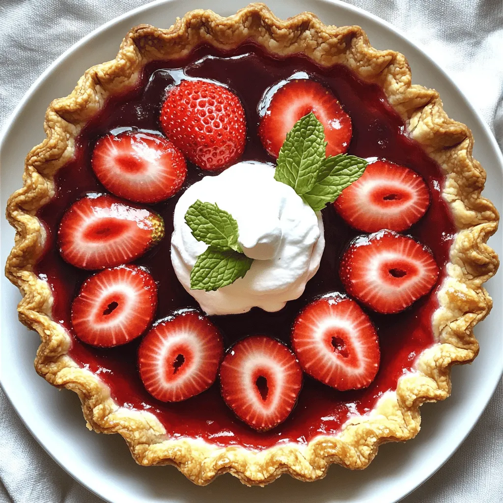 - 2 cups fresh strawberries - 1 cup granulated sugar - 3 tablespoons cornstarch