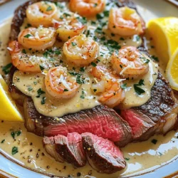 Savory Surf and Turf Steak with Creamy Sauce Recipe
