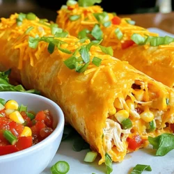 Cheesy Chicken Wraps Flavorful and Easy Recipe