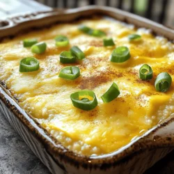 Baked Gouda Cheese Grits Savory and Comforting Dish