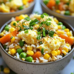 Easy Egg Fried Rice Tasty and Quick Weeknight Dish
