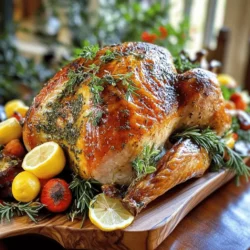 Garlic Herb Roasted Turkey Flavorful and Juicy Meal