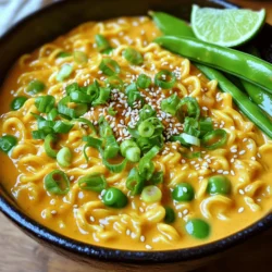 Quick Creamy Ramen Noodles Simple and Tasty Meal