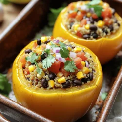 Vegan Stuffed Bell Peppers Flavorful and Healthy Meal