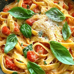 One Pot Creamy Tomato Basil Pasta Quick and Easy Recipe