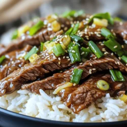 Easy Mongolian Beef Quick and Flavorful Recipe