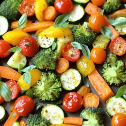 One-Pan Roasted Veggies Easy and Flavorful Recipe