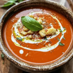 Creamy Tomato Basil Soup Simple Cozy Comfort