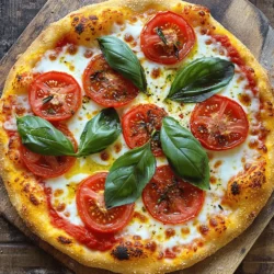 Easy Margherita Pizza Delight in Simple Steps