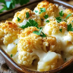 Cheesy Cauliflower Bake Easy and Flavorful Recipe